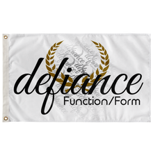 Team Defiance Flag in White - 3' X 5'